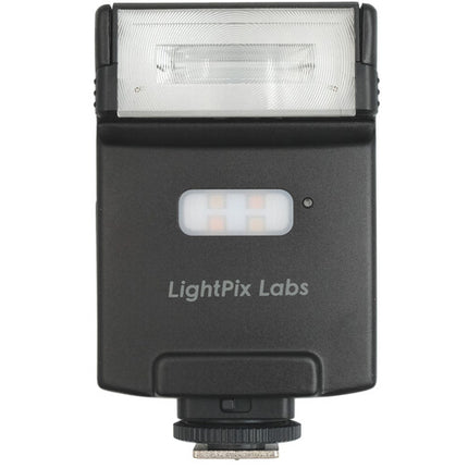 LightPix Labs FlashQ M20 con Transmisor Control de Exposición 2.4 GHz 29.5 ft alcance para Sony