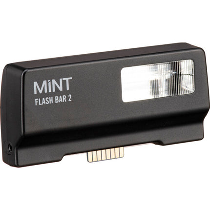 Mint Camera Flash Bar 2 para cámaras Polaroid SX-70 con filtros y alcance 2-10 pies