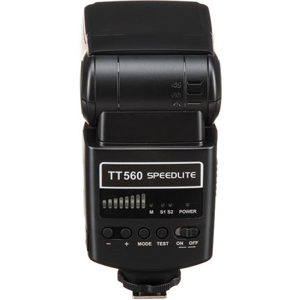 Neewer TT560 Flash Manual Número de Guía 125 y 8 Niveles de Salida