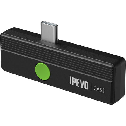 IPEVO CAST Dispositivo Compacto de Duplicación de Pantalla Inalámbrico 1080p60 Kit Transmisor y Receptor