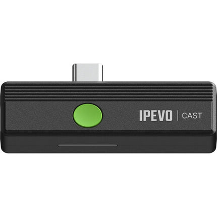 IPEVO CAST Dispositivo Compacto de Duplicación de Pantalla Inalámbrico 1080p60 Kit Transmisor y Receptor