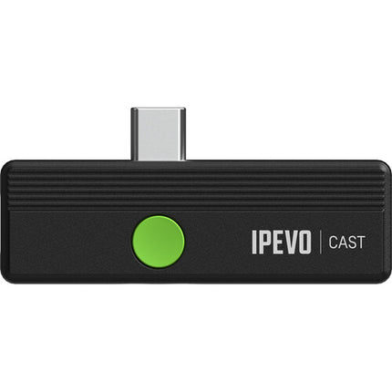 IPEVO CAST Dispositivo Compacto de Duplicación de Pantalla Inalámbrico 1080p60 Kit Transmisor y Receptor