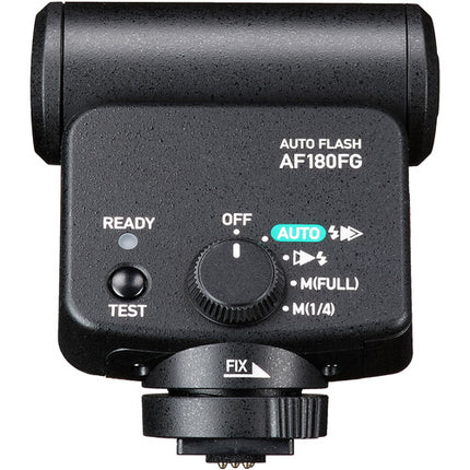 Pentax AF180FG Flash para Cámara Resistente al Polvo GN59 ISO100 con Estuche