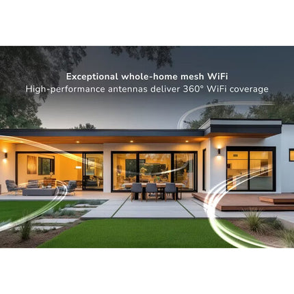Netgear Orbi 370 BE50001 Sistema Wi-Fi Mesh 4 Piezas Wi-Fi 7 5 Gb/s 8000 pies²