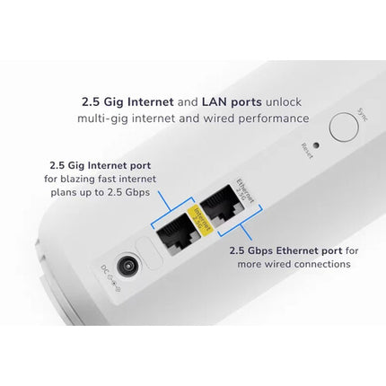Netgear Orbi 370 BE50001 Sistema Wi-Fi Mesh 4 Piezas Wi-Fi 7 5 Gb/s 8000 pies²