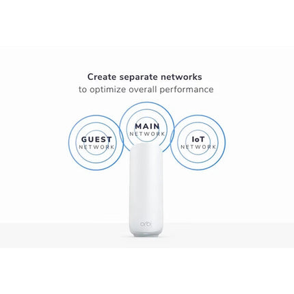 Netgear Orbi 370 BE50001 Sistema Wi-Fi Mesh 4 Piezas Wi-Fi 7 5 Gb/s 8000 pies²
