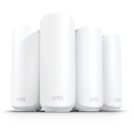 Netgear Orbi 370 BE50001 Sistema Wi-Fi Mesh 4 Piezas Wi-Fi 7 5 Gb/s 8000 pies²