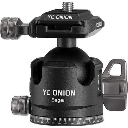 YC Onion BC44 Bagel Cabezal de Bola Capacidad 15kg Altura 9cm con Placa Rápida