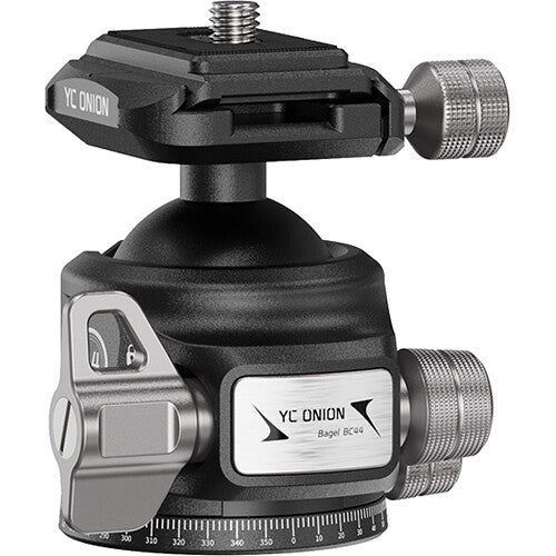 YC Onion BC44 Bagel Cabezal de Bola Capacidad 15kg Altura 9cm con Placa Rápida