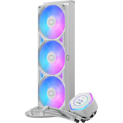Cooler Master MasterLiquid Atmos II 360mm refrigerador líquido CPU AIO pantalla LCD 2.1 pulgadas 3 ventiladores 120mm ARGB