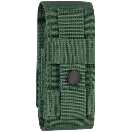 Leatherman Funda MOLLE Verde Extra Grande Cierre de Gancho y Presión Compatible con Cinturones y Sistema MOLLE