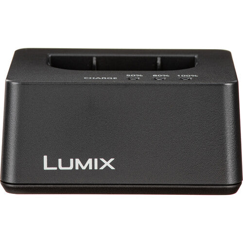 Cargador de batería Panasonic DMW-BTC15 para DMW-BLK22 con cables AC y USB-C