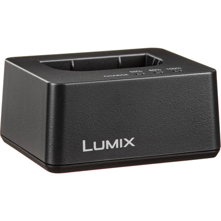 Cargador de batería Panasonic DMW-BTC15 para DMW-BLK22 con cables AC y USB-C