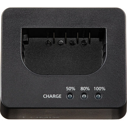 Cargador de batería Panasonic DMW-BTC15 para DMW-BLK22 con cables AC y USB-C