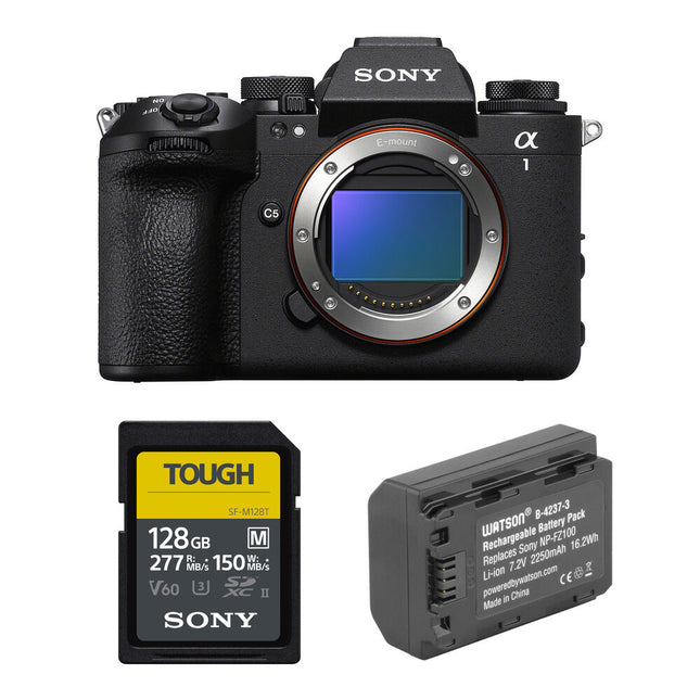Sony a1 II Cámara sin Espejo 50MP 8K 30p Bundle Básico