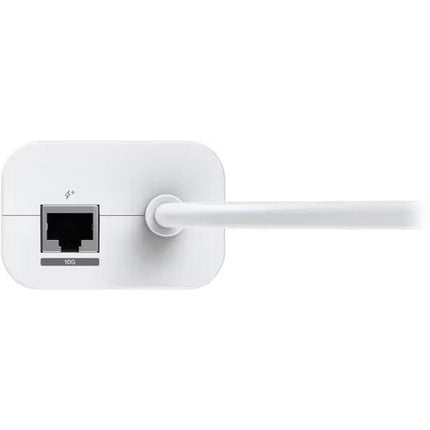 Adaptador Ubiquiti PoE+ integrado USB-C 30W 1 puerto RJ45 con soporte de pared