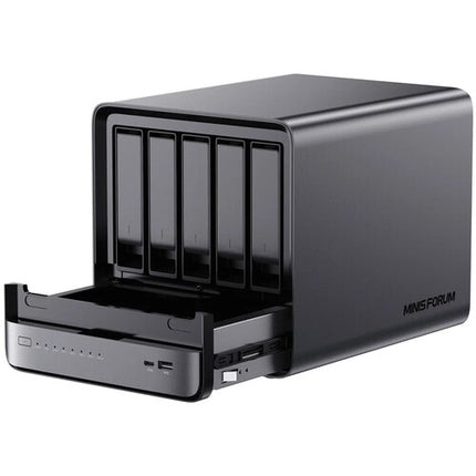 MINISFORUM N5 NAS Ryzen 7 H255 16GB RAM 128GB almacenamiento SSD