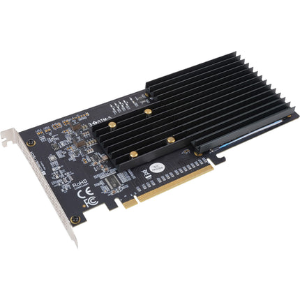 Sonnet M.2 4x4 Silent PCIe 3.0 x16 Tarjeta para SSD NVMe 32TB 11700MB/s