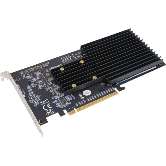Sonnet M.2 4x4 Silent PCIe 3.0 x16 Tarjeta para SSD NVMe 32TB 11700MB/s