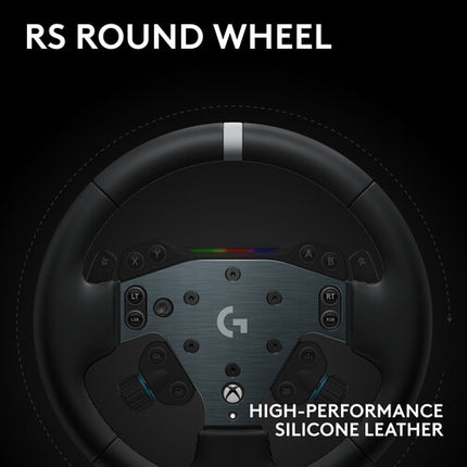Logitech G RS50 Kit Volante de Carreras Palanca y Pedales Torque 8 Nm Freno 165 lb Load Cell