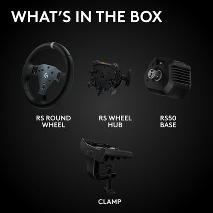 Logitech G RS50 Volante de Carreras Direct Drive 8Nm con 13 botones y montaje de mesa