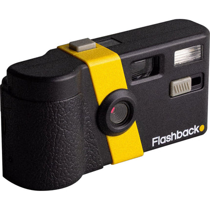 Flashback ONE35 V2 Cámara Amarillo Negro Sensor 13MP 27 Exposiciones USB-C