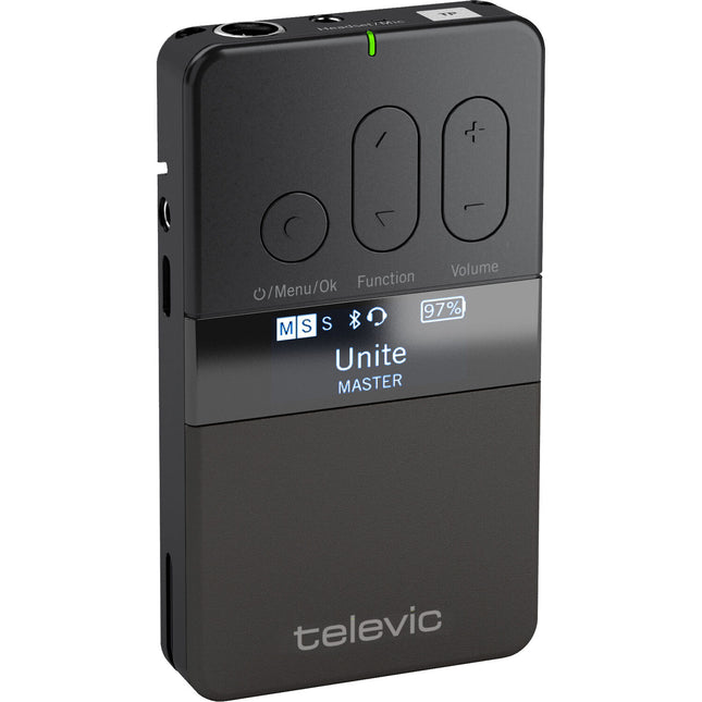 TELEVIC Unite RP Receptor Intercom Inalámbrico DECT 15 Horas Batería OLED
