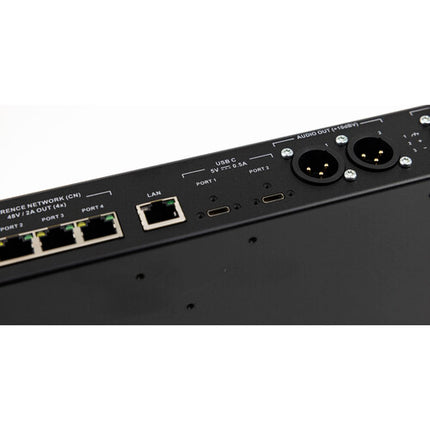TELEVIC D-Cerno AE Central Unit Audio Engine para sistema de discusión con USB y control inteligente