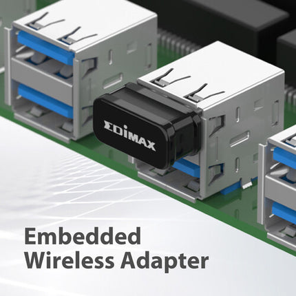 EDIMAX Technology AC600 Adaptador Wi-Fi 5 Nano USB Dual Band 633 Mbps