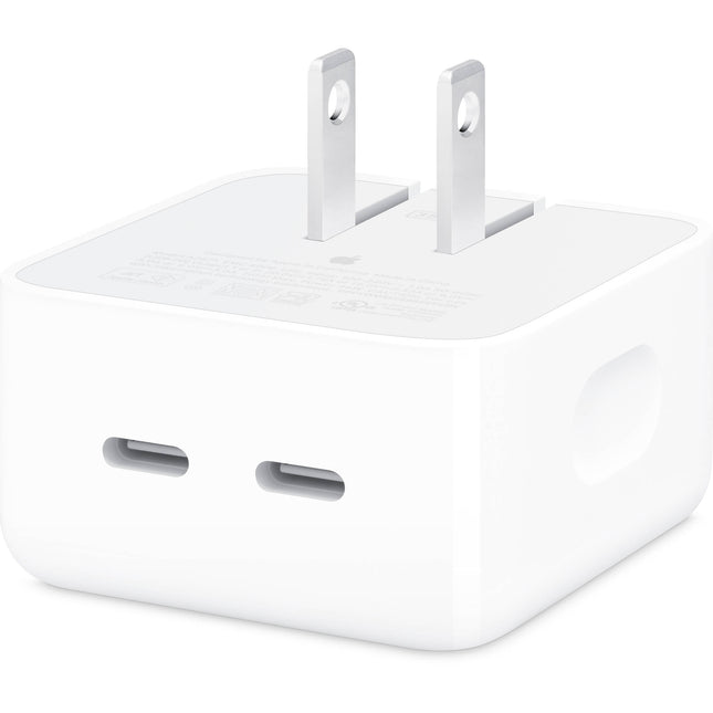 Apple 35W Adaptador de corriente compacto dual USB-C 2 puertos 35W