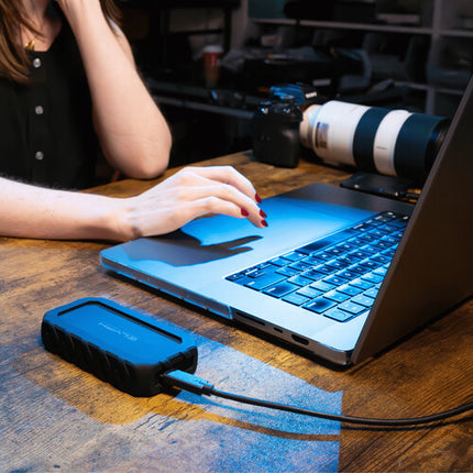 Glyph Technologies 4TB Atom EX20 SSD NVMe 2100 MB/s USB-C resistente
