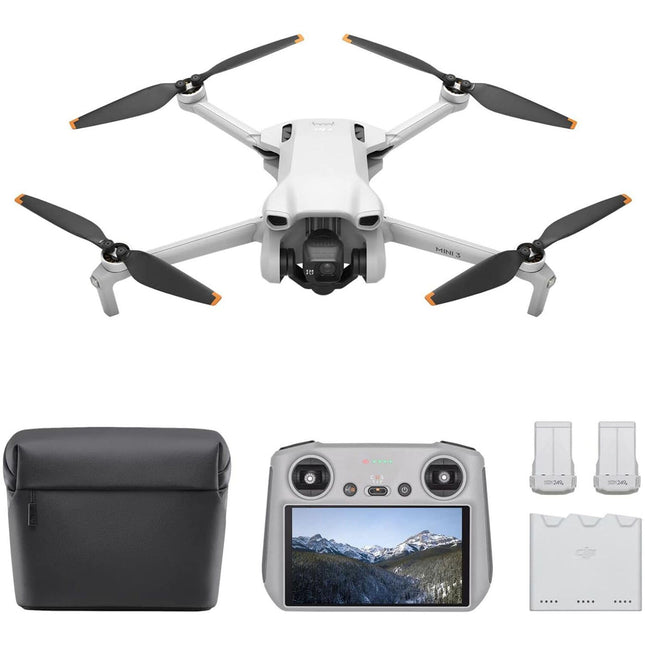 DJI Mini 3 Drone con control remoto RC 4K 30FPS 48MP 38 min vuelo Fly More Combo