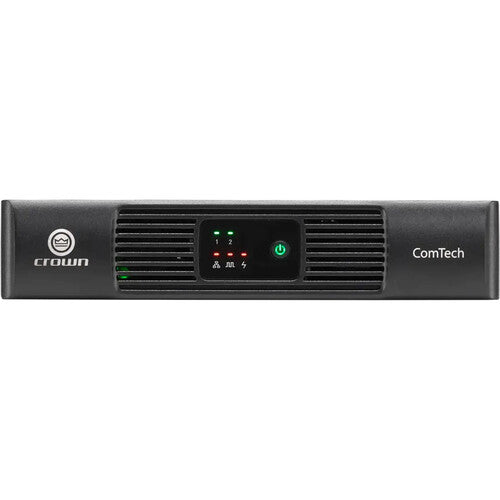 Crown Audio CTD-2125 Amplificador de Potencia 2 Canales 125W con DSP Dante y Montaje en Rack