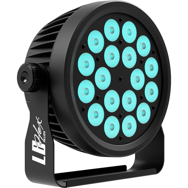 Blizzard LB Hex Alloy Luz de Lavado 18 x 18W RGBAW UV 25° con Cable de Alimentación