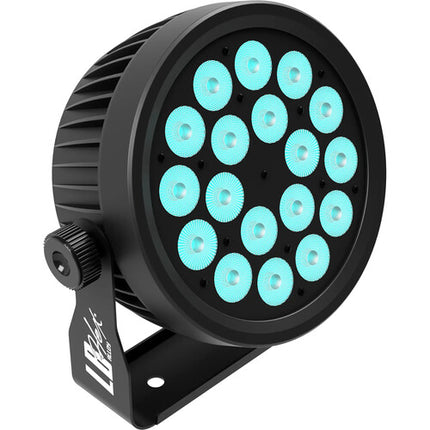 Blizzard LB Hex Alloy Luz de Lavado 18 x 18W RGBAW UV 25° con Cable de Alimentación