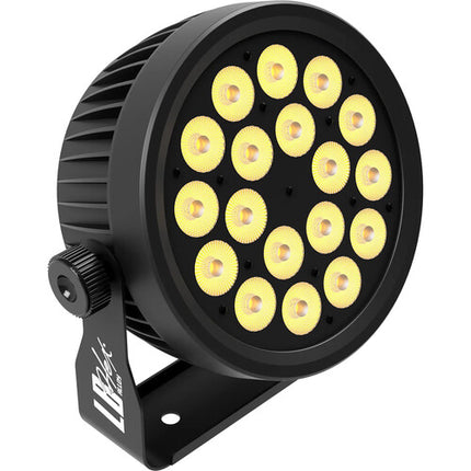 Blizzard LB Hex Alloy Luz de Lavado 18 x 18W RGBAW UV 25° con Cable de Alimentación