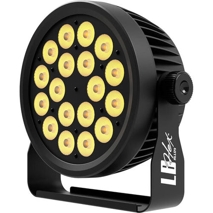 Blizzard LB Hex Alloy Luz de Lavado 18 x 18W RGBAW UV 25° con Cable de Alimentación