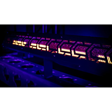 Blizzard Lux Reactor Barra LED con Estroboscópico 3.3' 6x60W 20 Zonas Pixel Control