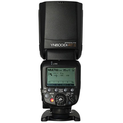 Yongnuo Speedlite YN600EX-RT II para cámaras Canon Flash 20-200mm Bolsa protectora
