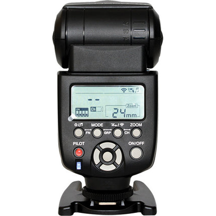 Yongnuo YN560-III Speedlite Flash con zoom 24-105mm y GN 190 ISO 100