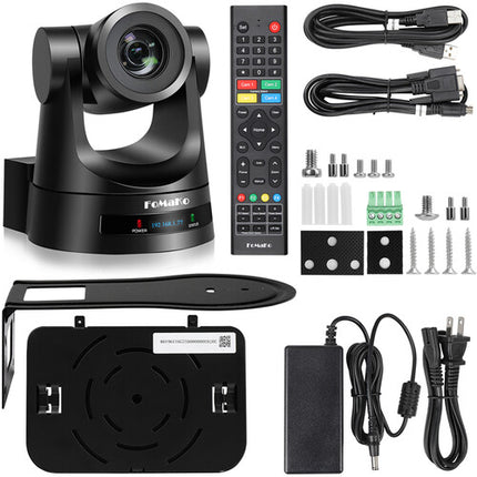 FoMaKo FMK20SDI Pro Cámara PTZ con Zoom Óptico 20x Resolución 1080p60