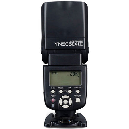 Yongnuo 565EX III Flash para cámaras Canon Potente número guía 190 y zoom 24-105mm