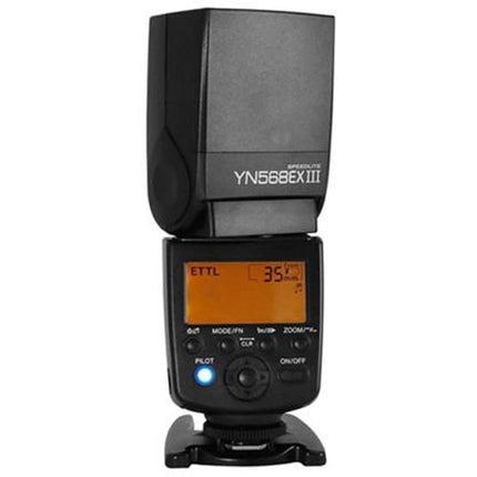 Yongnuo YN568EX III Flash para Canon GN190 Zoom 24-105mm con Soporte