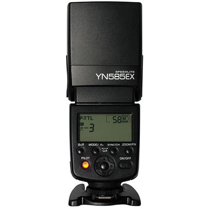 Yongnuo YN585EX Flash para cámaras Pentax GN190 y zoom 20-105mm