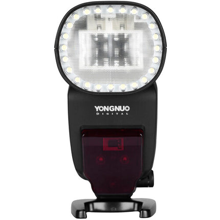 Yongnuo YN650EX-RF TTL Speedlite Flash inalámbrico 2.4 GHz GN 197 200mm con Mini Soporte