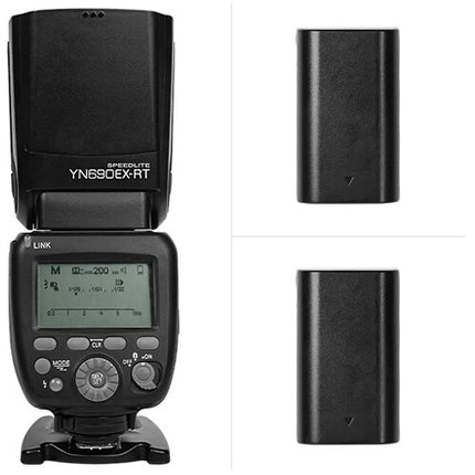 Yongnuo YN690EX-RT Flash Canon GN 196 y Zoom 20-200mm Batería USB