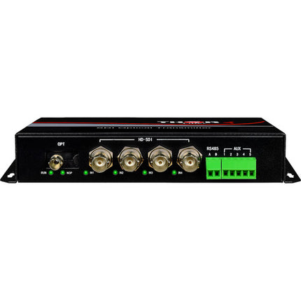 Thor Kit Extensor HD-SDI 4 Canales 1.485 Gb/s Fibra ST 20 km