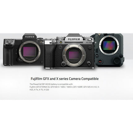 SWIT PowerCell NP-W235 Batería USB-C 2200mAh para cámaras FUJIFILM GFX X-H2 X-T5