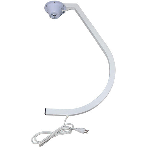 ProX Gancho y Motor Giratorio para Bola de Espejo 16-20" 1 rpm Diseño Curvo