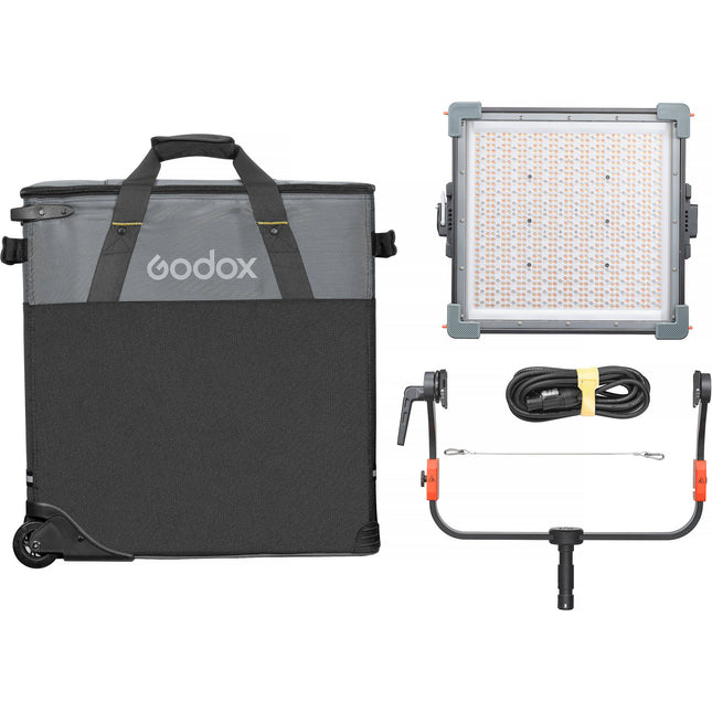 Godox KNOWLED P600R Panel LED RGB 73,200 Lux 17x15" con Kit de Viaje